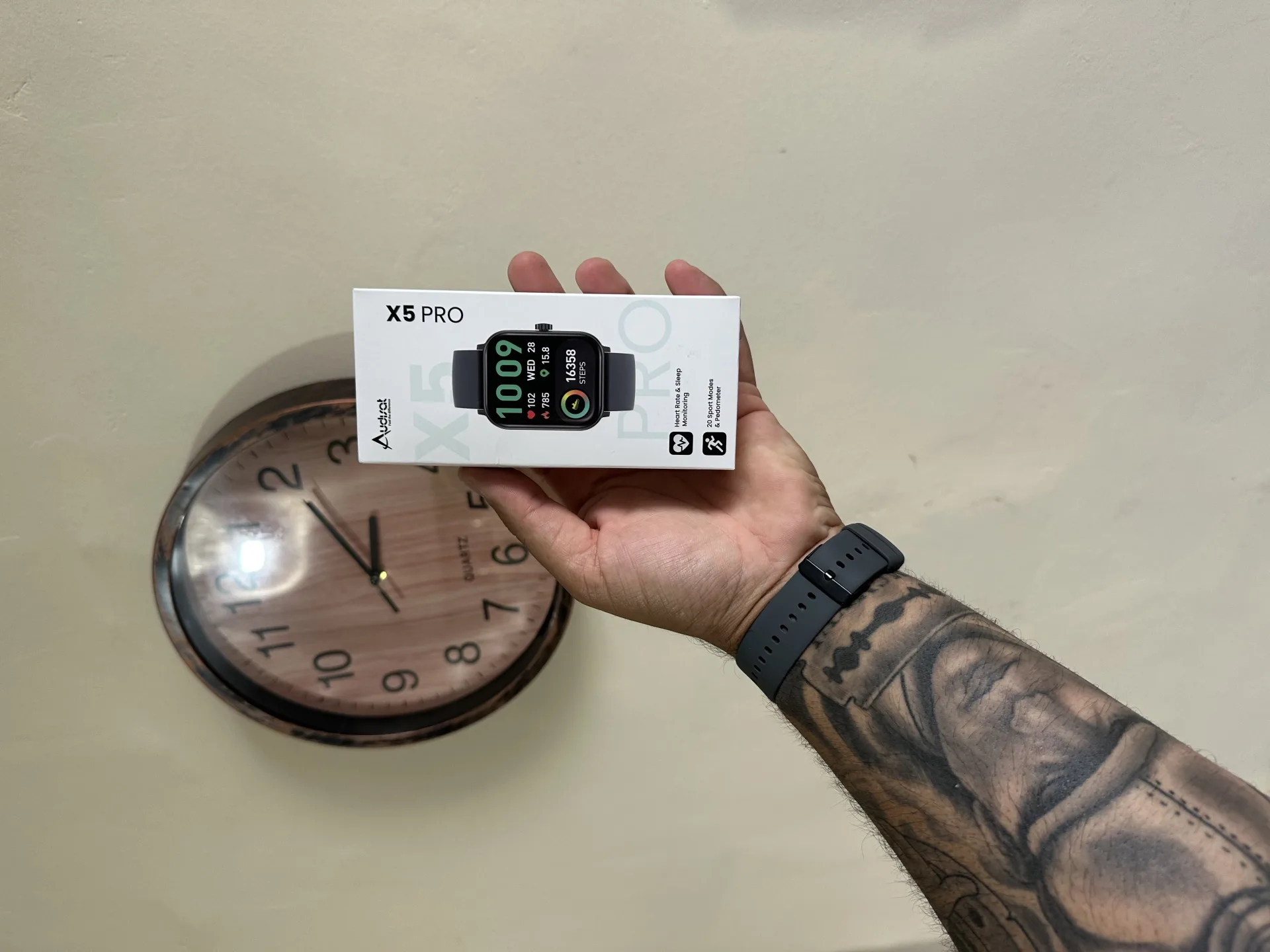 Relógio audsat x5 pro